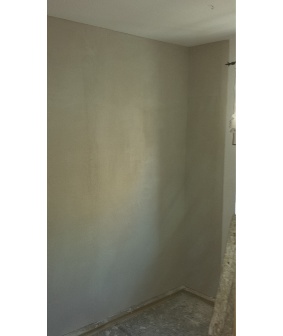 Beseitigung einer feuchten Außenwand in einer Wohnung, Bild 9